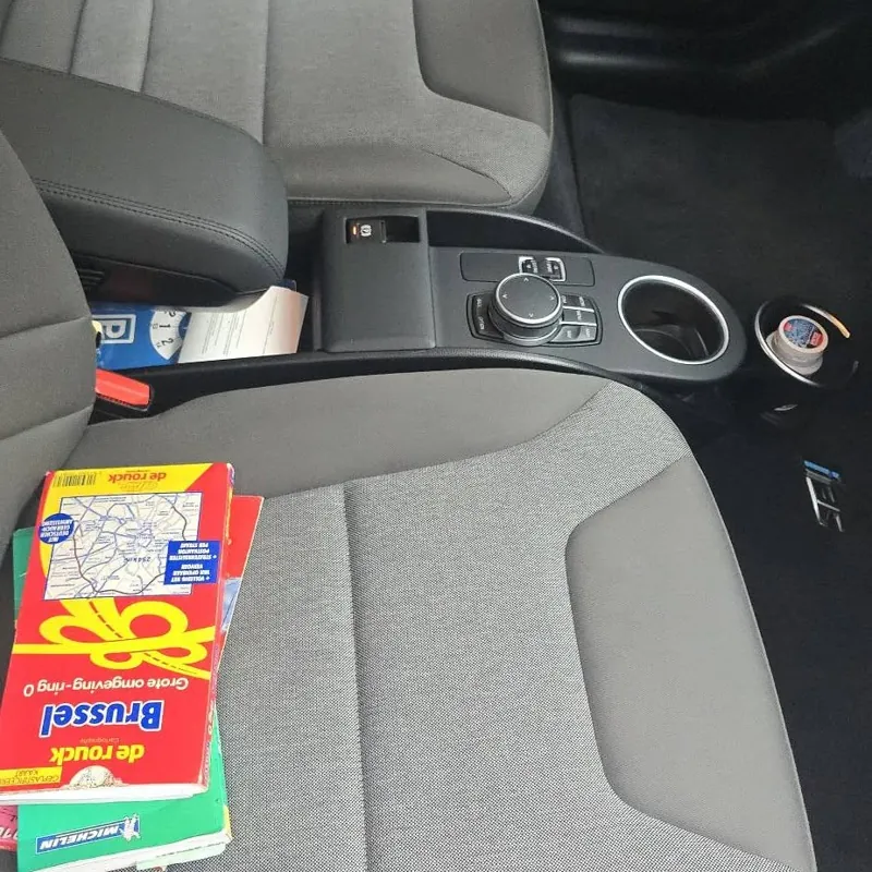 Sièges avant propres après detailing